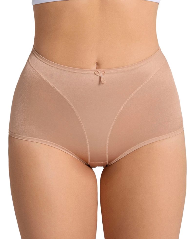Women's Light Tummy-Control Hi Cut Thong-Silhouette Panty 01214