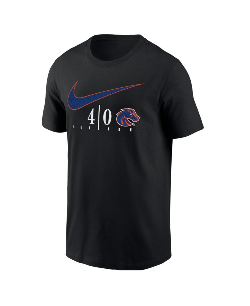 Men's Black Boise State Broncos 40 Years of Blue Turf T-Shirt