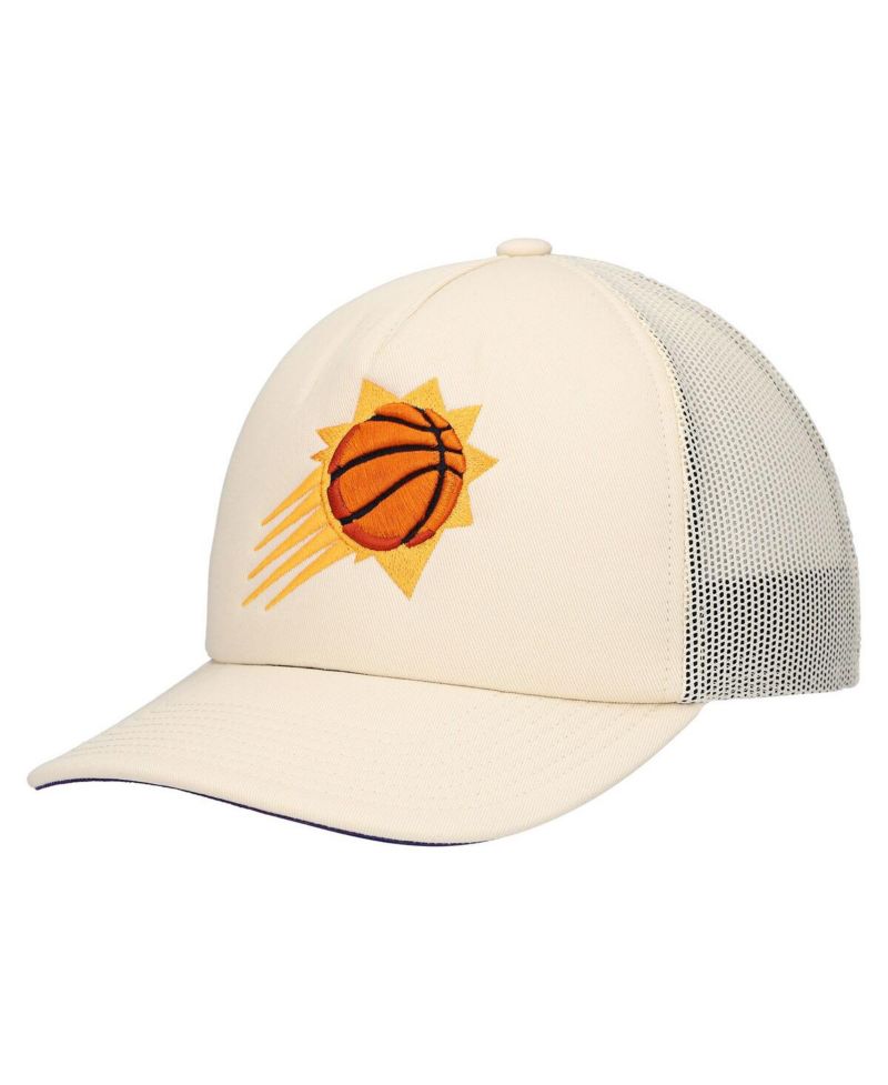 Men's Cream Phoenix Suns Trucker Adjustable Hat