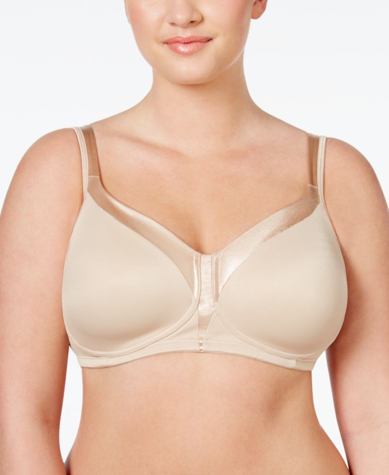 Full Figure 18 Hour Sleek & Smooth Wireless Bra 4803, Online Only