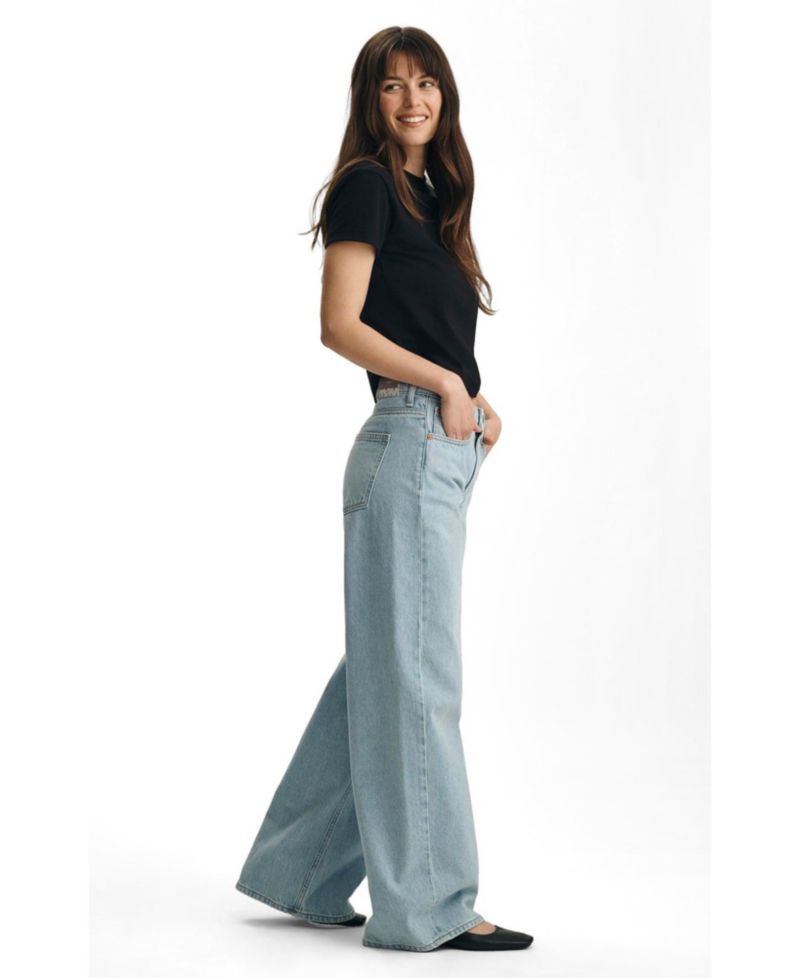 Women's Siena High Rise Wide Leg In Light Classic Denim