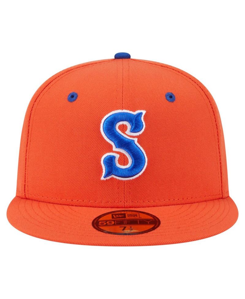 Men's Orange Syracuse Mets Authentic Collection 59FIFTY Fitted Hat