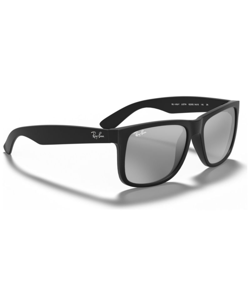 Unisex Low Bridge Fit Sunglasses, RB4165F JUSTIN COLOR MIX