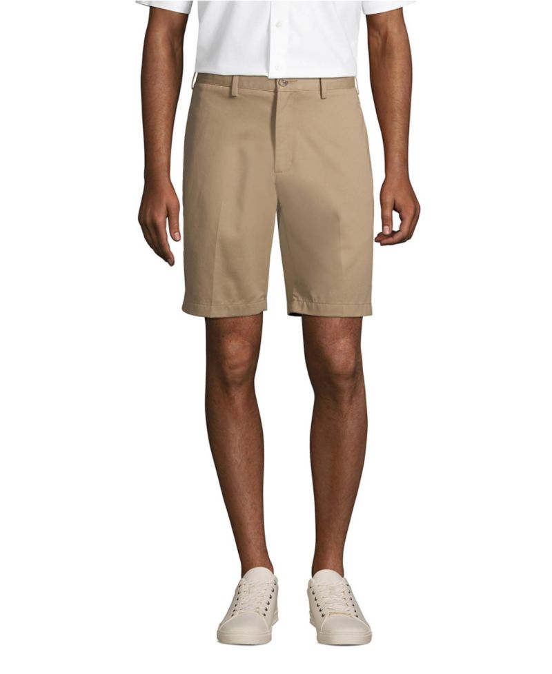 Men's 9" Traditional Fit No Iron Chino Shorts