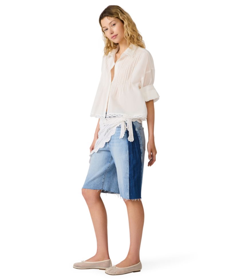 Women's Delphi Collared Neck Top