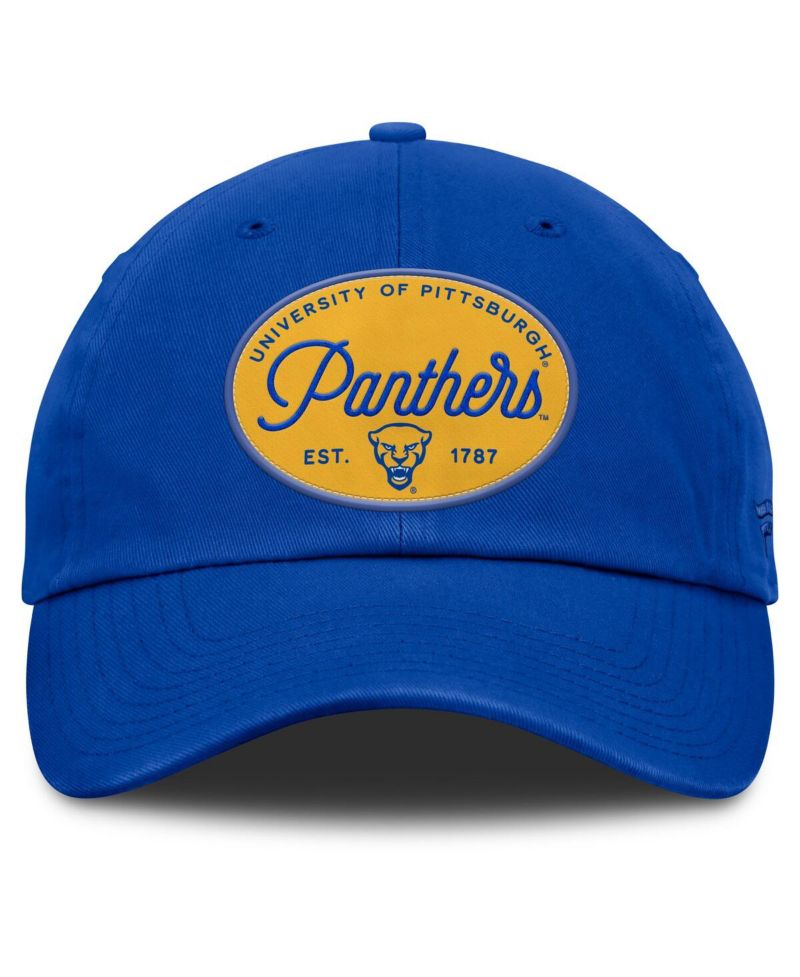 Women's Royal Pitt Panthers Candid Adjustable Hat