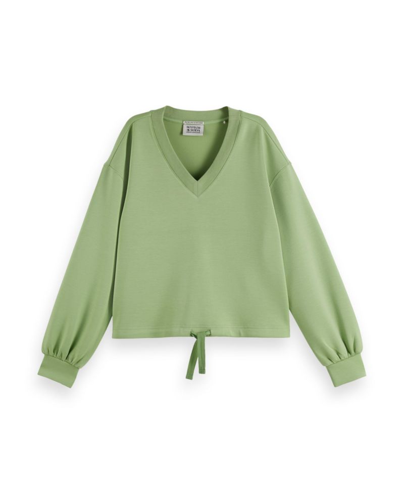 Women's V-Neck Modal Sweatshirt