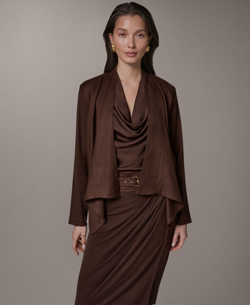 Women's Drape Front Jacket