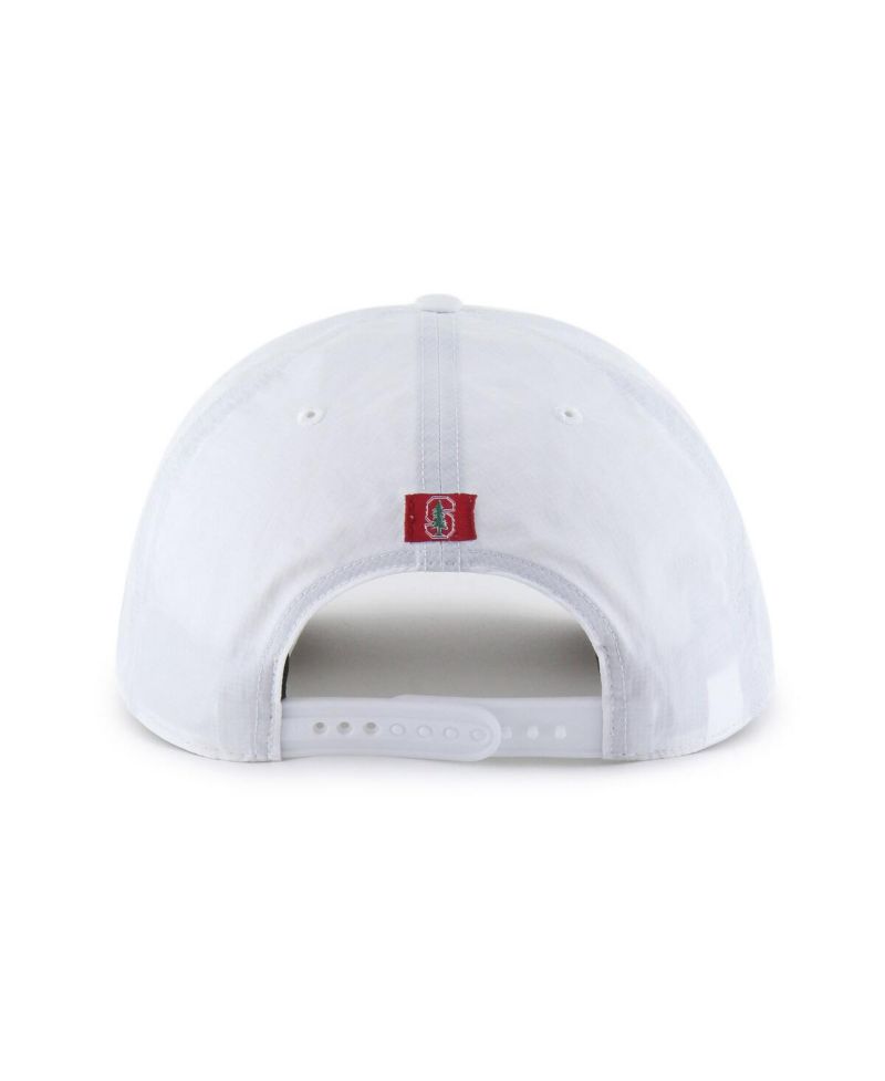 Men's White Stanford Cardinal Fairway Hitch Adjustable Hat