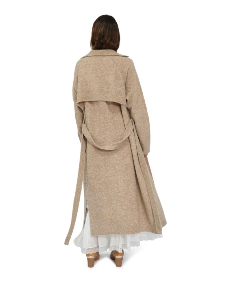 Women's Live in Dream Maxi Trench Cardigan
