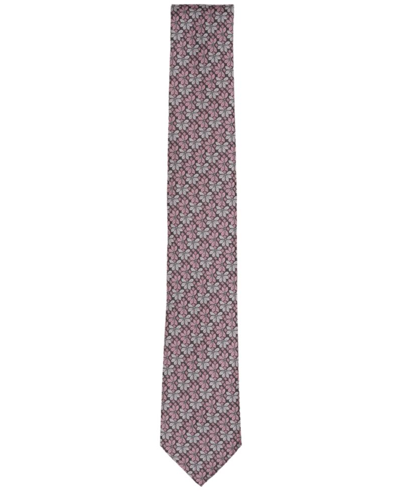 Men's Lea Floral Skinny Tie