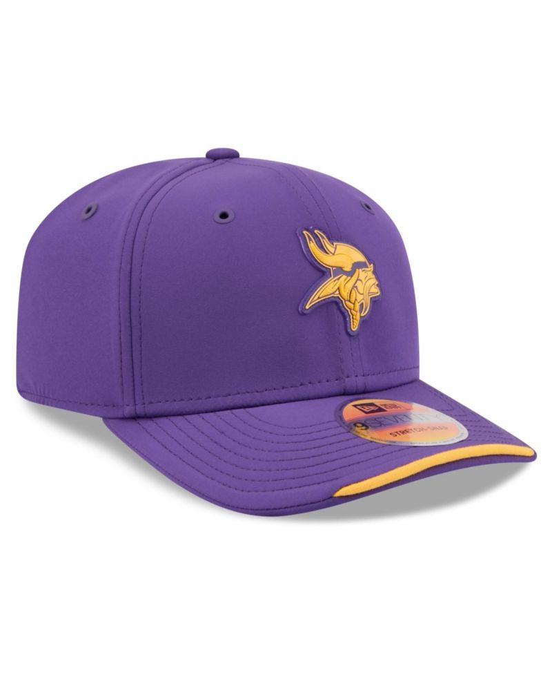 Men's Purple Minnesota Vikings 2026 Sideline 9SEVENTY Adjustable Hat