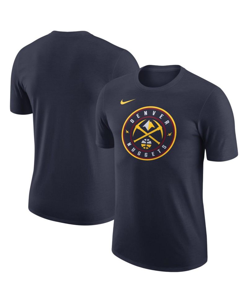 Men's Navy Denver Nuggets Essential T-Shirt