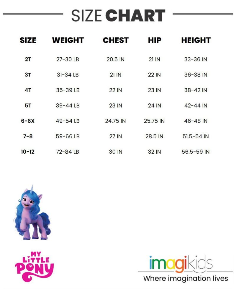 Toddler Girls My Pony 2-Piece Fleece Hoodie and Leggings Set