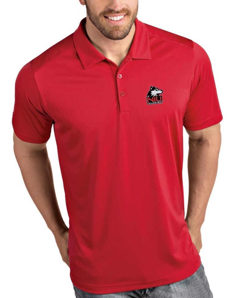 Men's Red Northern Illinois Huskies Tribute Polo Shirt