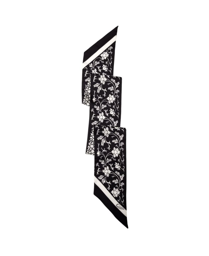 Loretta - Skinny Silk Scarf for Women