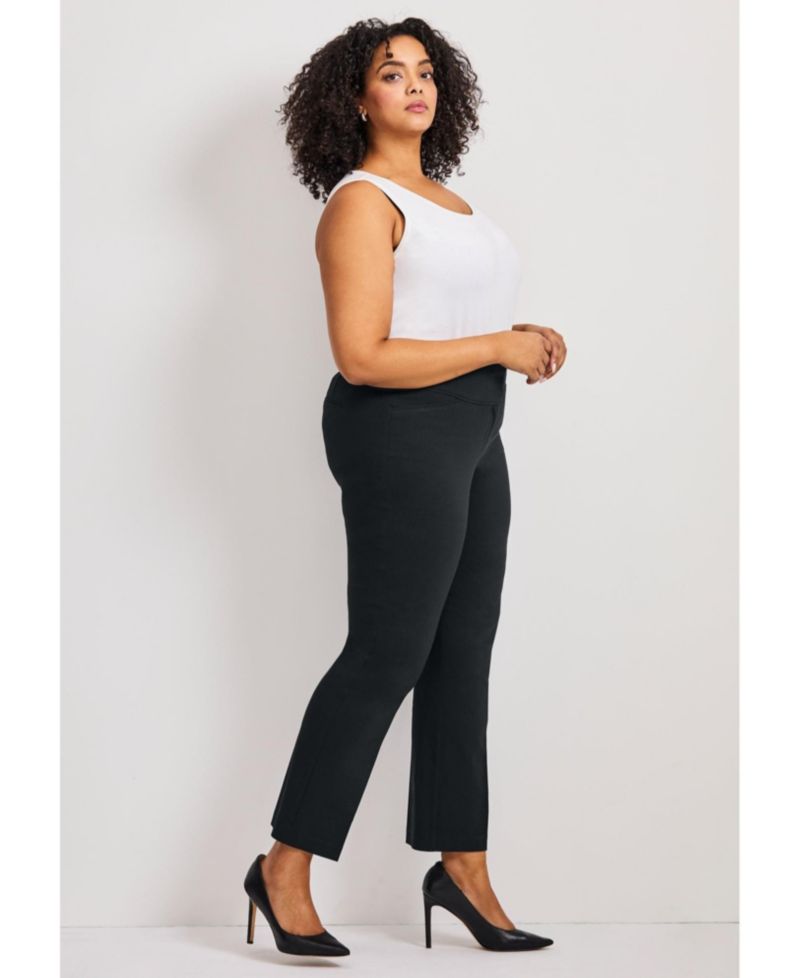 Women's Plus Size Super Stretch Straight Leg Pant