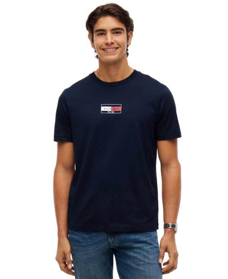 Men's Brand Love Small Flag T-Shirt