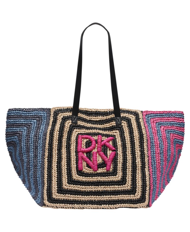 Paloma Woven Medium Tote Handbag