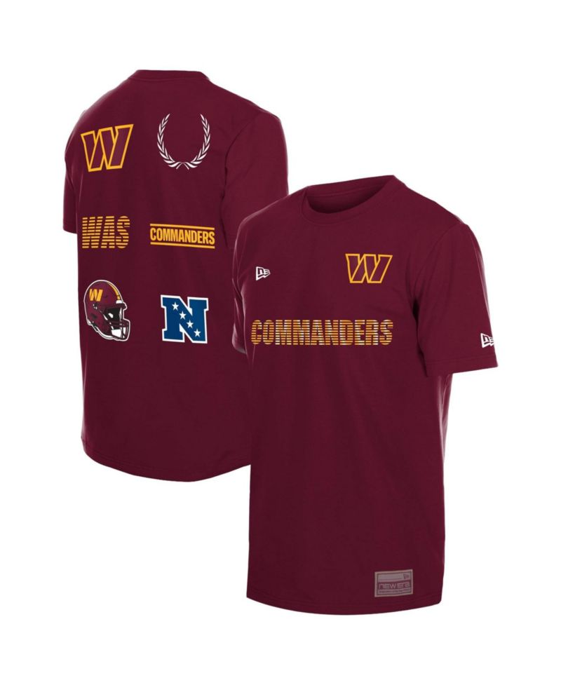 Men's Burgundy Washington Commanders Match T-Shirt