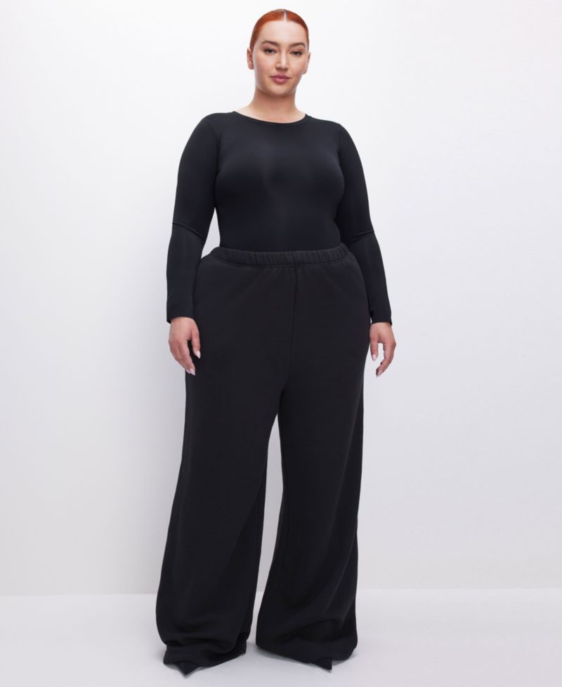Women's Sculpting Crew Neck Bodysuit Top, Regular & Plus Size