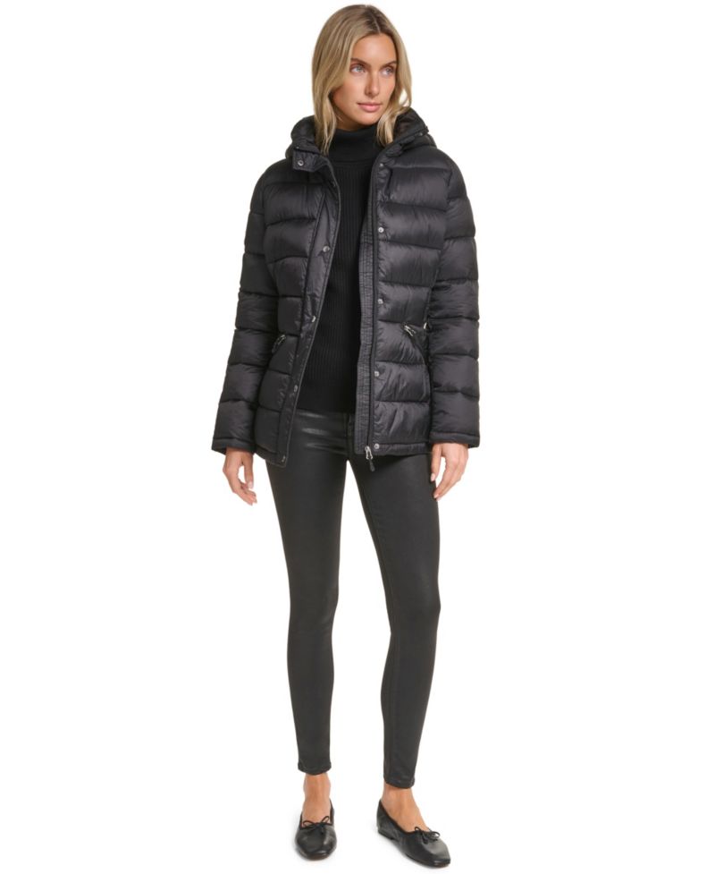 Women's Packable Hooded Puffer Coat