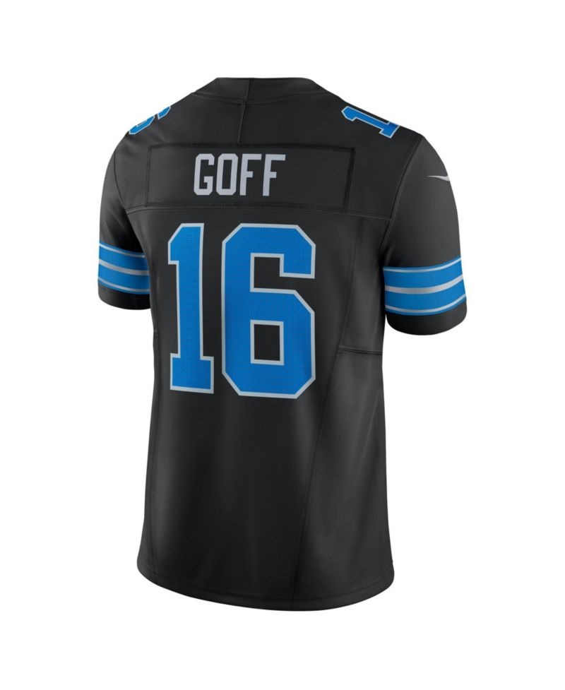 Men's Jared Goff Black Detroit Lions Vapor F.U.S.E. Limited Jersey