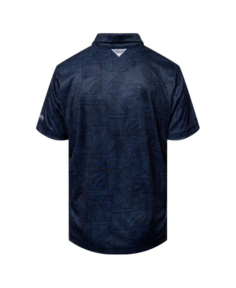 Men's Navy Dallas Cowboys Super Terminal Tackle Polo Shirt