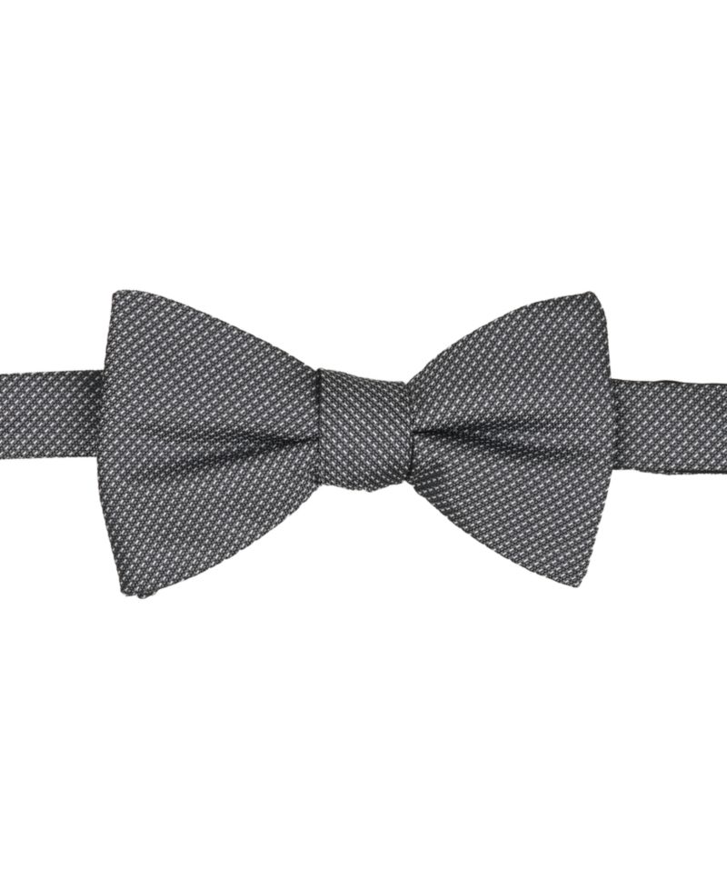 Men's Barton Plaid Bow Tie and Pocket Square, 2-Piece Set