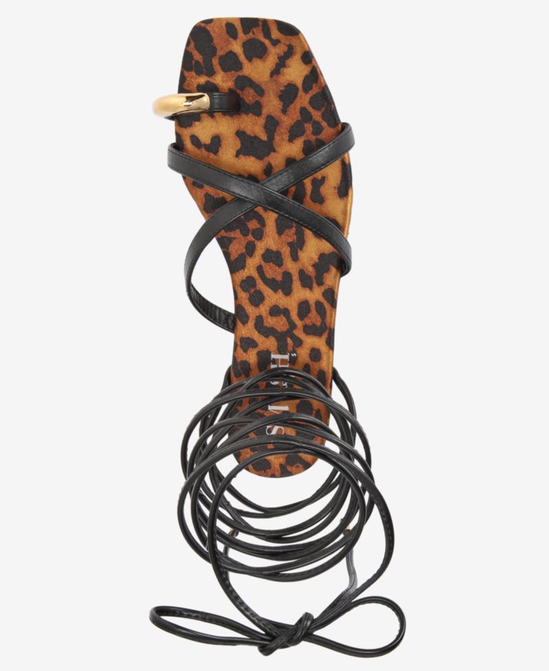 Women's Peyton Lace Up Flat Sandals - Extended Sizes Available