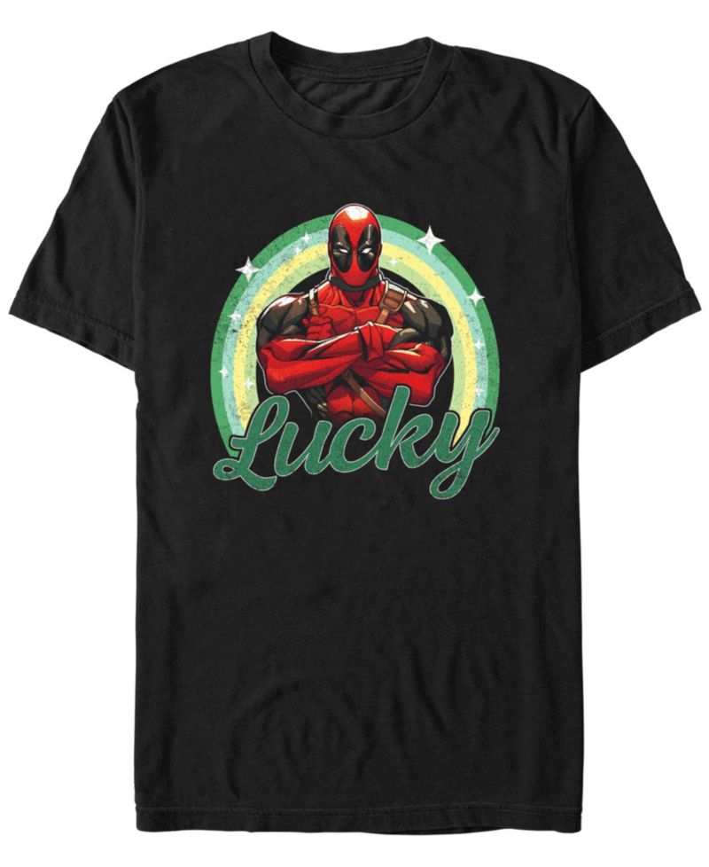 Men's Lucky Deadpool Short Sleeve T-Shirt