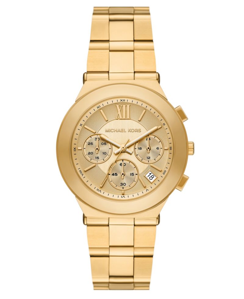 Women's Billie Quartz Chronograph Gold Stainless Steel Watch 37mm