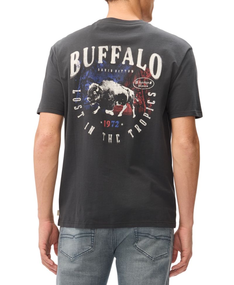 Men's Buffalo Graphic Short-Sleeve T-Shirt