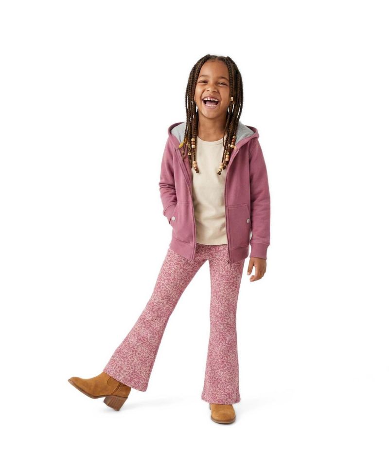 Girls' 4-16 Yoga Pant Flare Cotton Leggings