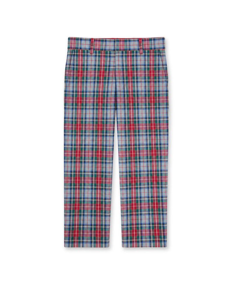 Little Boys Plaid Pant