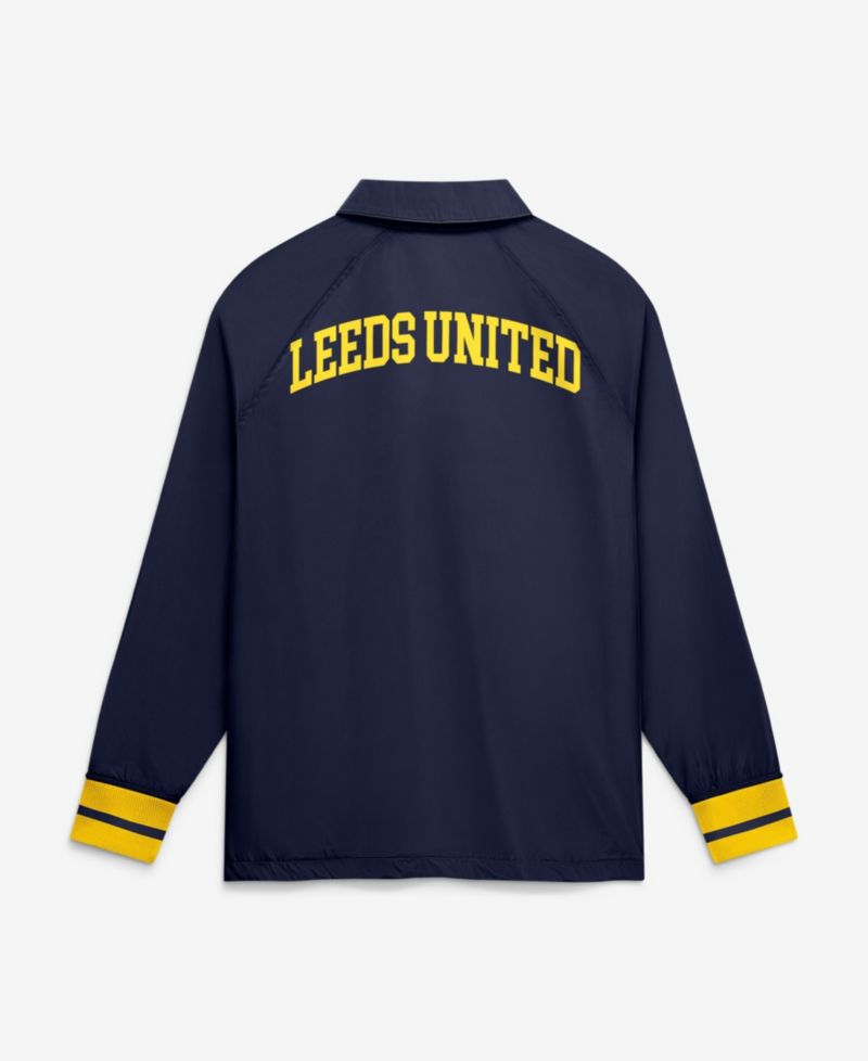 Men's Leeds United Classics Coach Full-Zip Lightweight Jacket