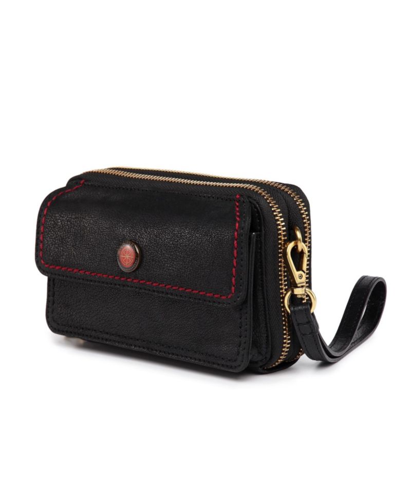 Northwood Mini Leather Crossbody Wallet