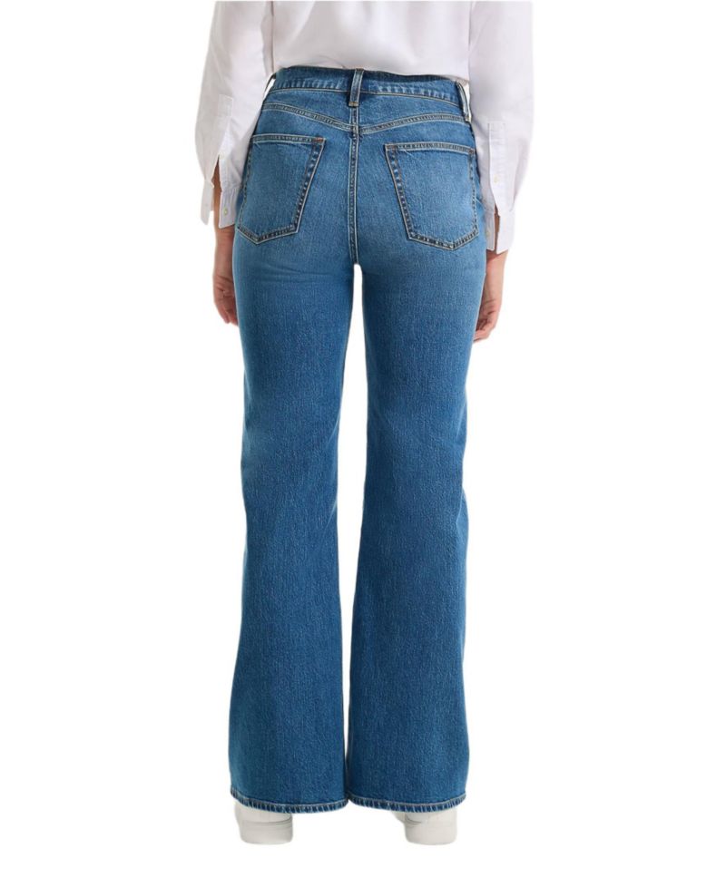 Women's Soft Denim High Rise Classic Flare Jeans