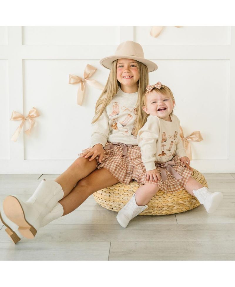 Toddler Girls 2T - 4T Cowgirl Cutie Western Sweatshirt