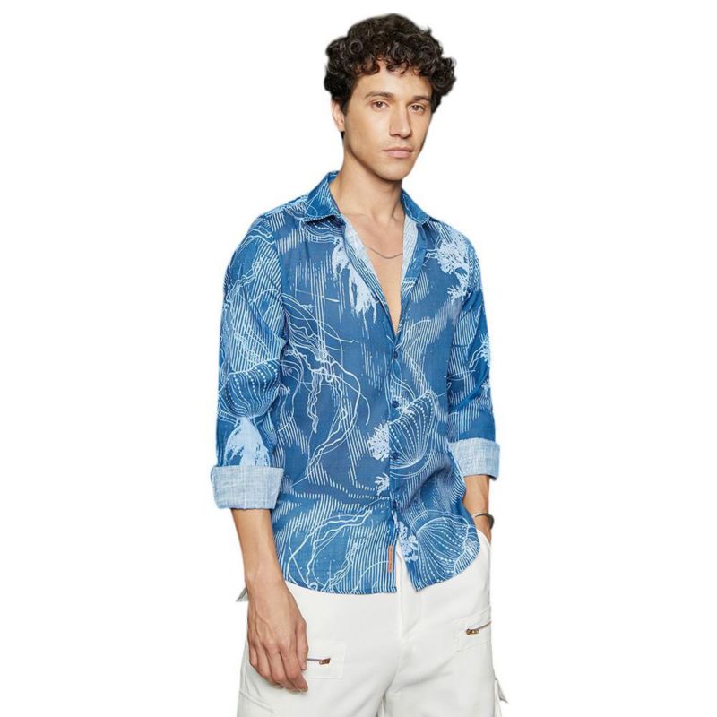 Men's Jellyfish Contrast Shirt