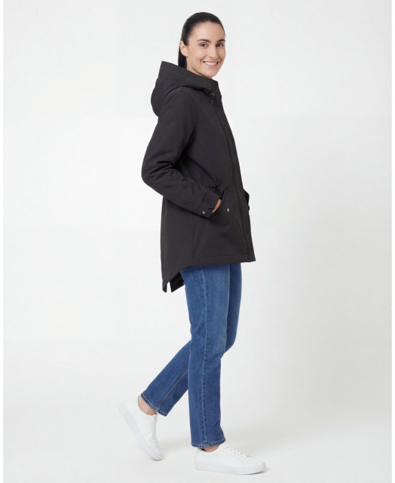 Women's Stand Collar Trench Coat Windbreaker