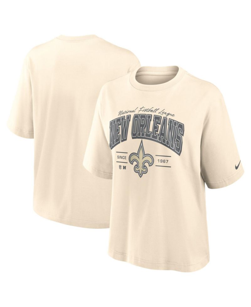 Women's New Orleans Saints Vintage Mod Boxy T-Shirt