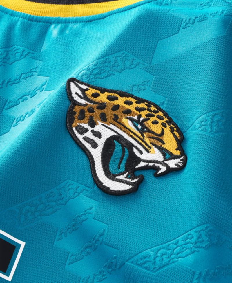 Big Boys and Girls Teal Jacksonville Jaguars Football x Football Fan Jersey