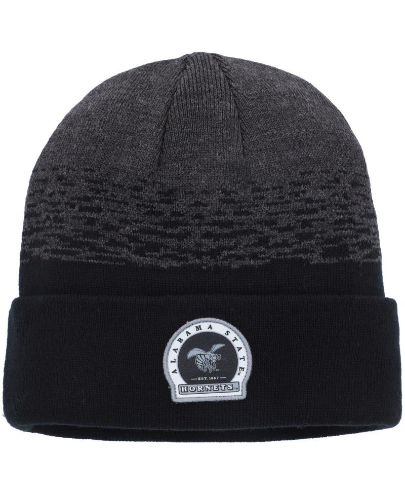 Men's Heather Black Alabama State Hornets Frostbite Cuffed Knit Hat