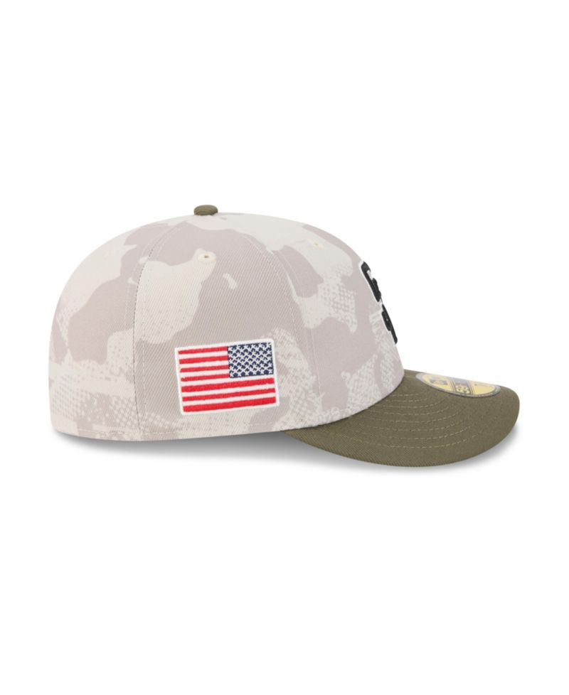 Men's Light Beige/Olive San Diego Padres 2025 Armed Forces Day 59FIFTY Fitted Hat