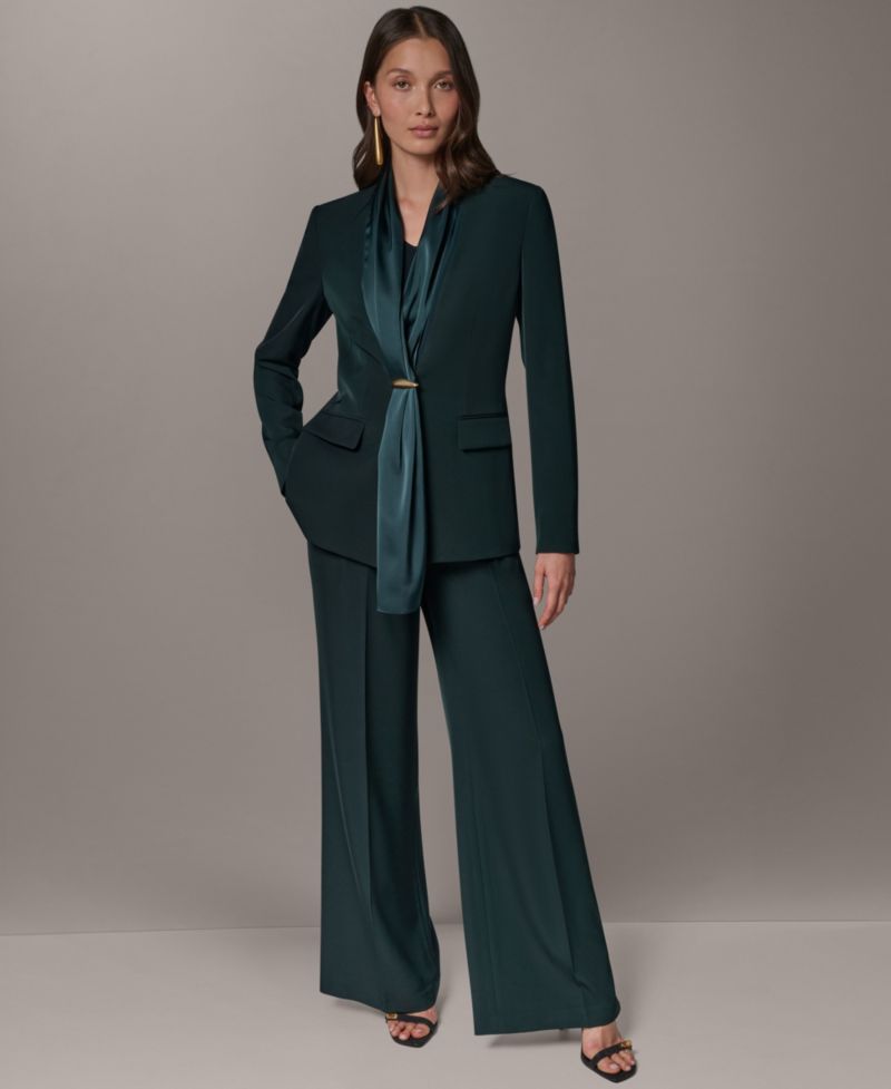 Women's Scarf Collar Blazer