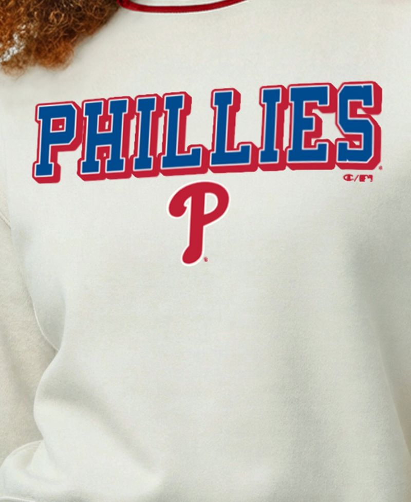 Women's Philadelphia Phillies Reverse Weave Graphic Sweatshirt