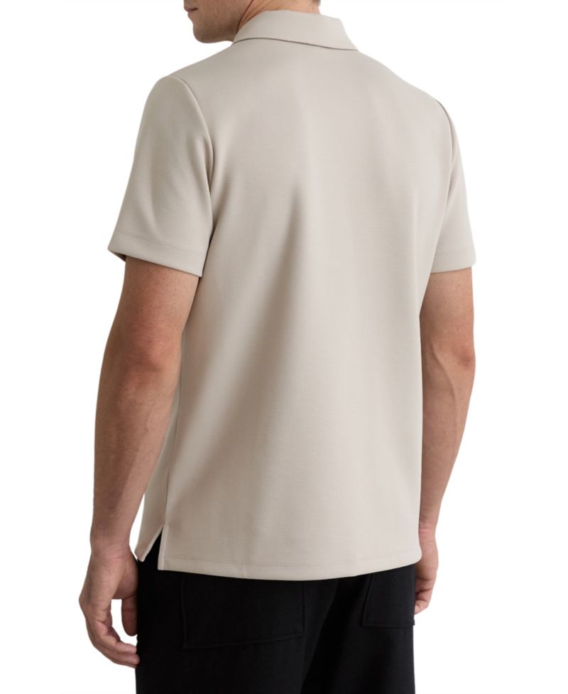 Men's Lord Premium Interlock Half-Zip Polo Shirt