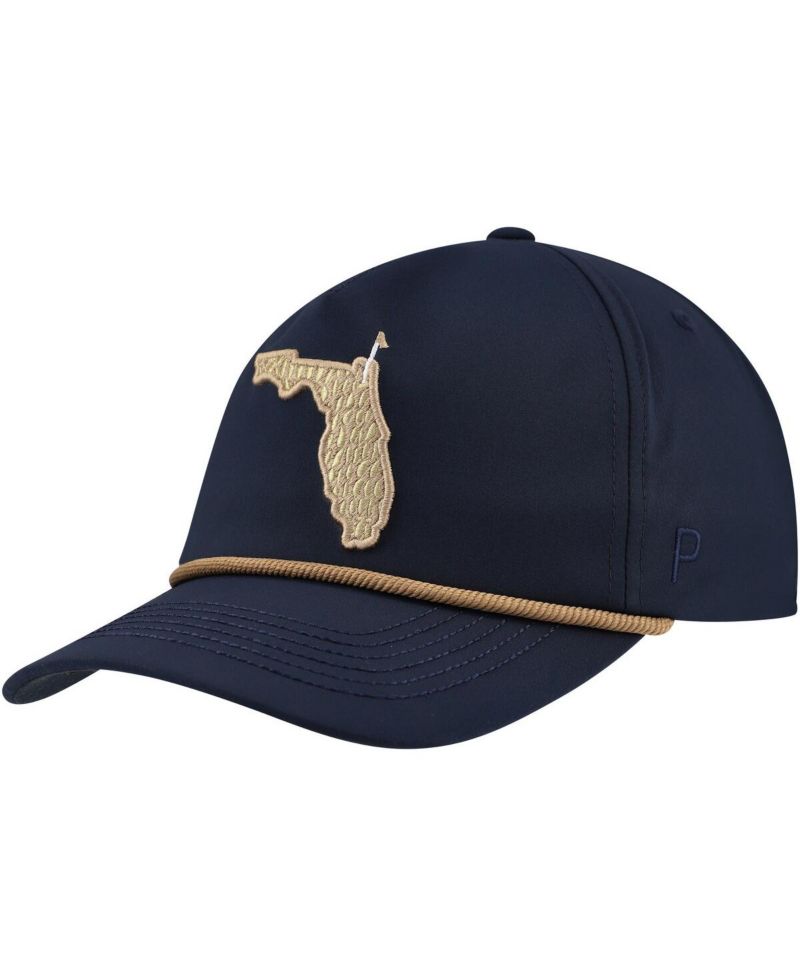 Men's Navy The Players 904 Rope Flexfit Adjustable Hat