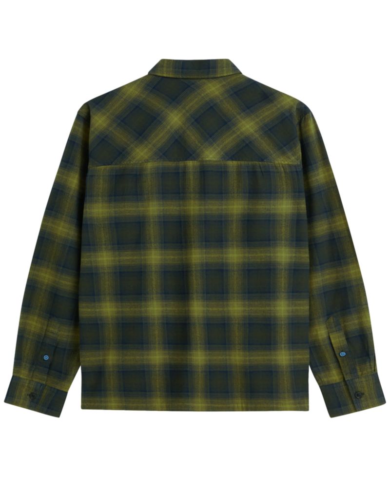 Men's Flannel Checked Regular-Fit Shirt